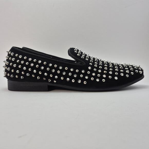 STEVE MADDEN "P-Dreemz" Metal Spiked Dress Shoes Mens Size 7 - Picture 1 of 12
